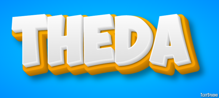 Theda Texteffekt