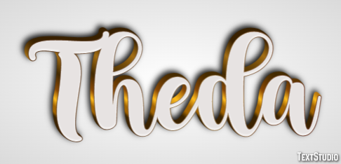 Theda Texteffekt