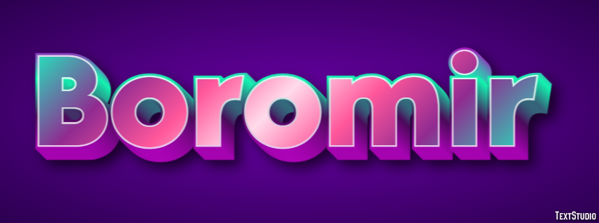 Boromir Text effect