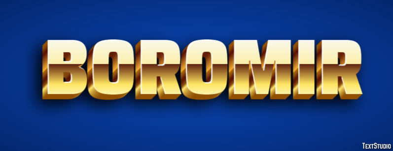 Boromir Text effect