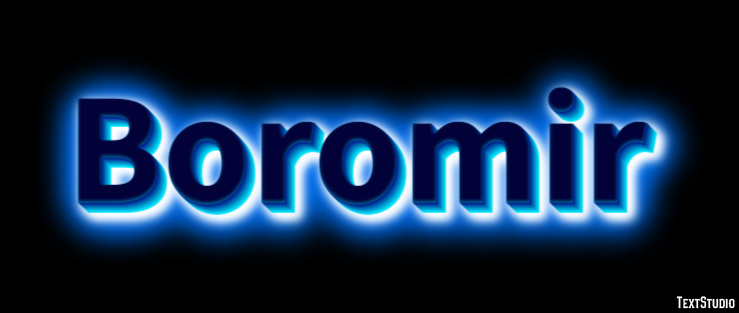 Boromir Text effect
