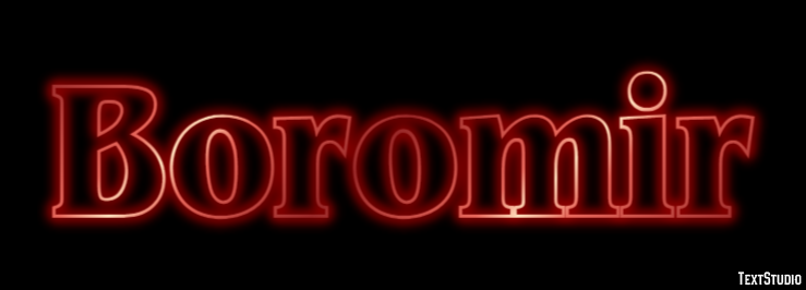 Boromir Text Effect
