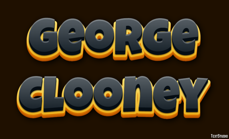 George Clooney Efeito do texto
