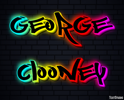 George Clooney Efeito do texto
