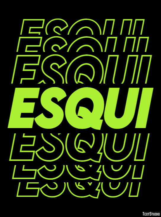 Esqui Metin Efekti