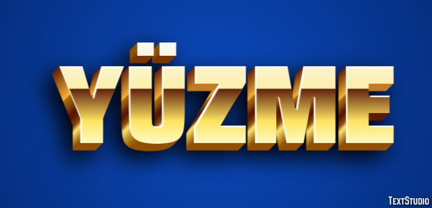 Yüzme Efekt tekstowy