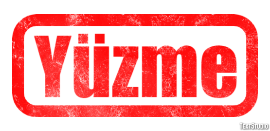 Yüzme Efecto de texto