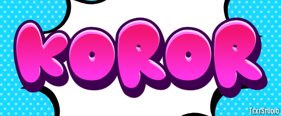 Koror Effetto testo