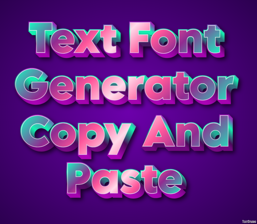 Text Font Generator Copy And Paste Texteffekt