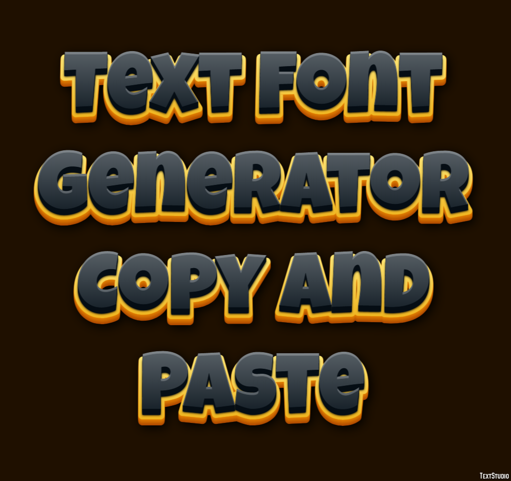 Text Font Generator Copy And Paste Efekt tekstowy