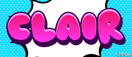 Clair Text effect