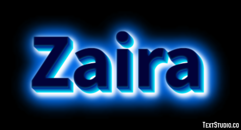 Zaira Effetto testo