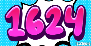 1624 Text Effect