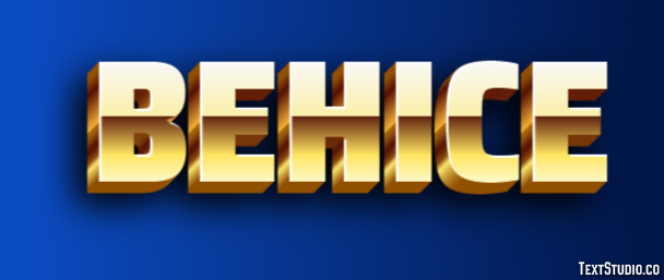 Behice Text Effect