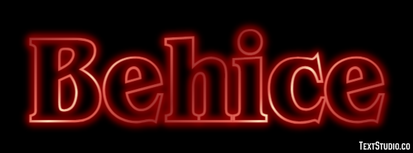 Behice Texteffekt