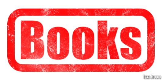 Books Text effect