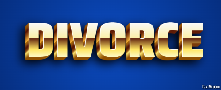 Divorce Efecto de Texto