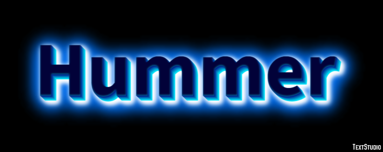 Hummer Text Effect