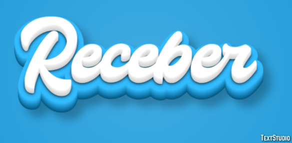 Receber Texteffekt