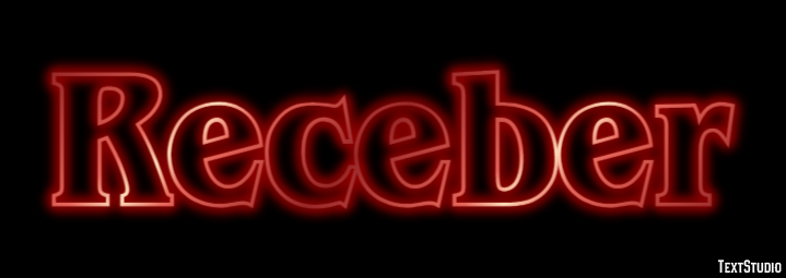 Receber Texteffekt