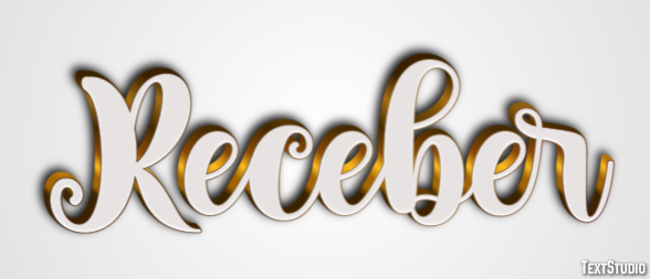Receber Texteffekt