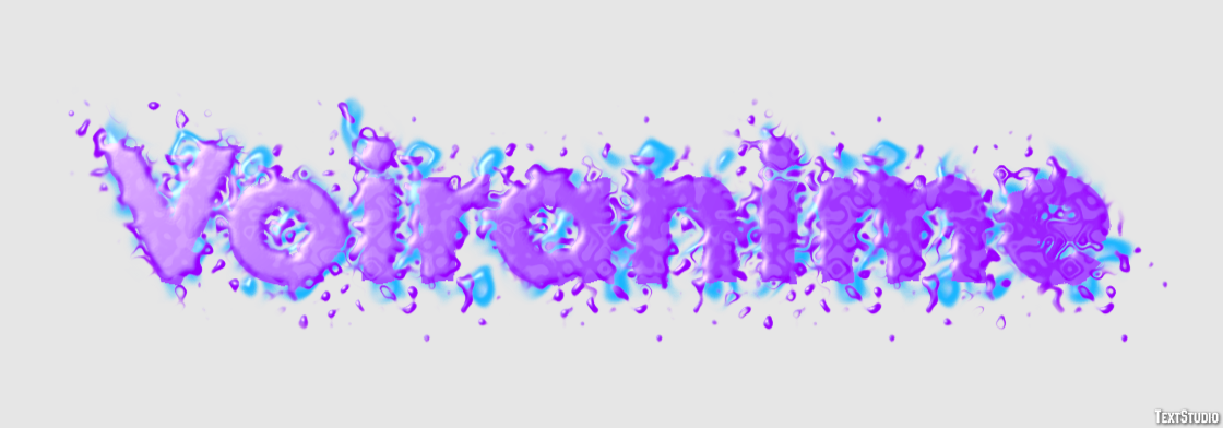 Voiranime Efeito de texto