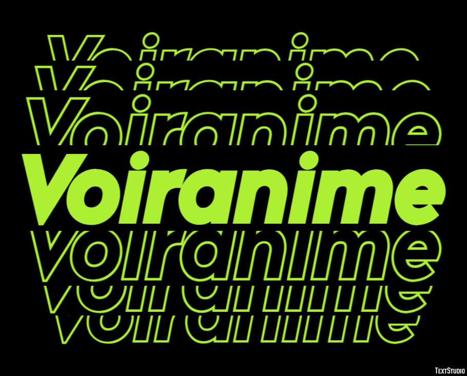 Voiranime Efeito de texto
