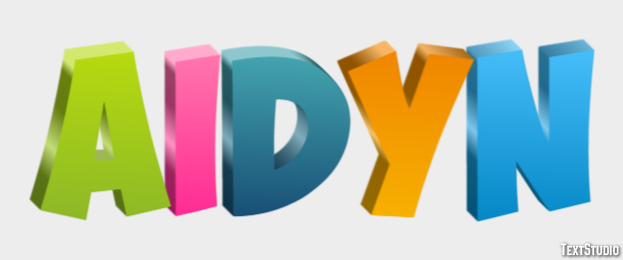 Aidyn Texteffekt