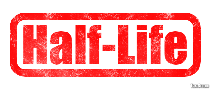 Half-Life Effetto testo