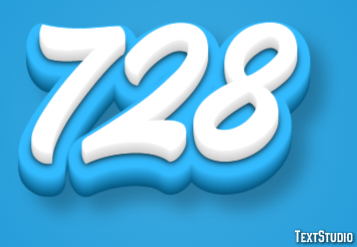 728 Efeito de texto
