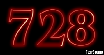 728 Efeito de texto