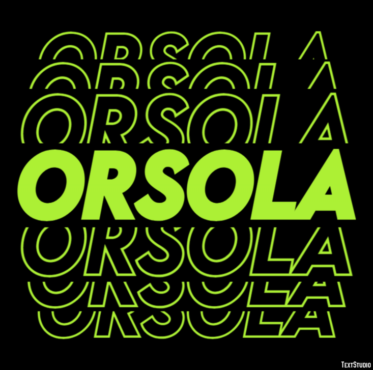 Orsola Effetto testo