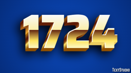 1724 Efecto de Texto