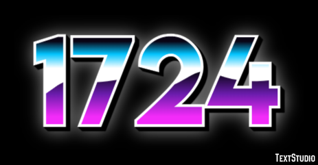 1724 Efekt tekstowy