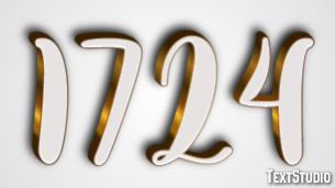 1724 Efekt tekstowy