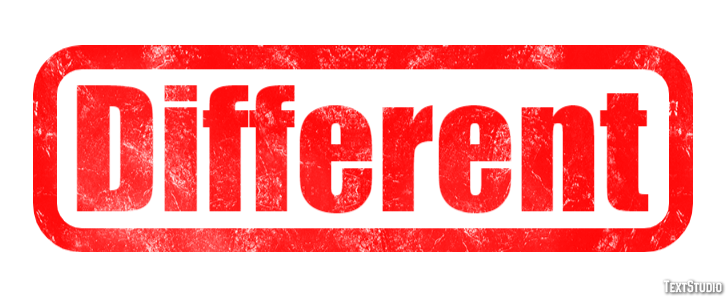 Different テキスト効果