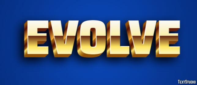 Evolve Text Effect