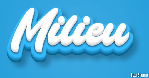 Milieu Effet de Texte