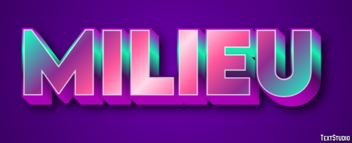 Milieu Effet de Texte