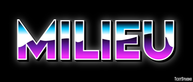 Milieu Texteffekt