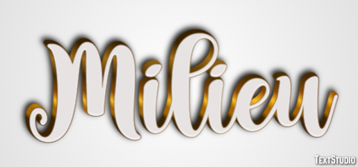 Milieu Effet de Texte