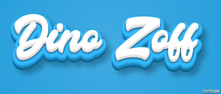 Dino Zoff Text Effect