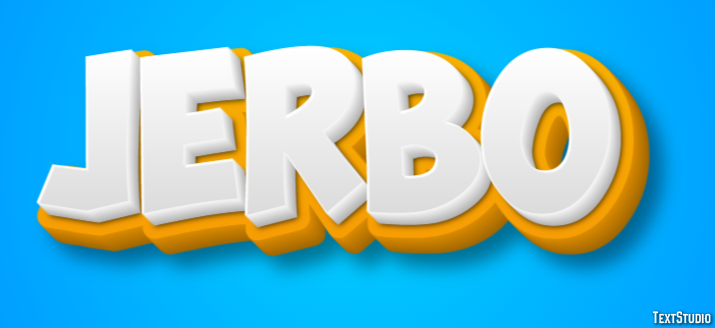 Jerbo Efecto de Texto