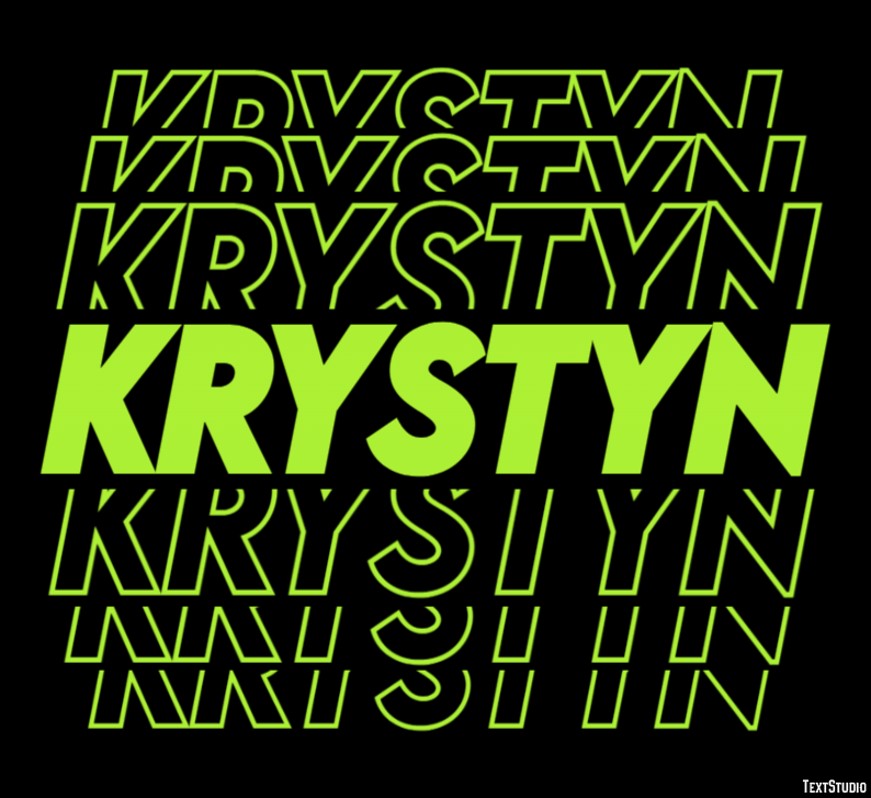 Krystyn Efekt tekstowy
