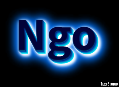 Ngo Effetto testo