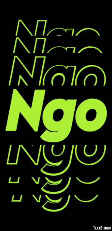 Ngo Text Effect