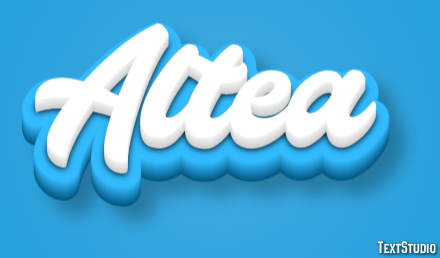 Altea Efekt tekstowy