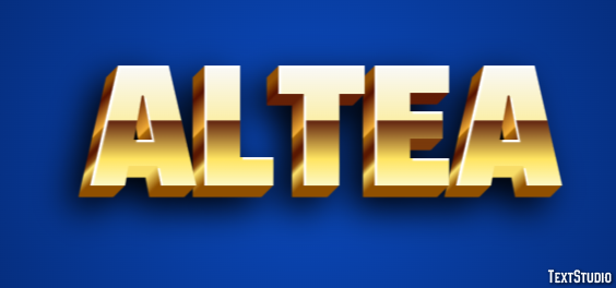 Altea Efekt tekstowy