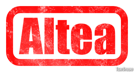 Altea Efekt tekstowy