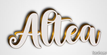Altea Efekt tekstowy